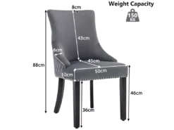 Chaise De Salle à Manger (chaise De Cuisine,lot De 2),gris -Meilleur Meubles Magasin chaise 24392341