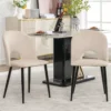 Chaise Design Rembourrée Avec Dossier, Siège En Velours, Beige -Meilleur Meubles Magasin chaise 24416511