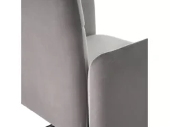 Chaise En Velours, Ensemble De 6 Chaises Assorties, Siège, Gris -Meilleur Meubles Magasin chaise 24418329