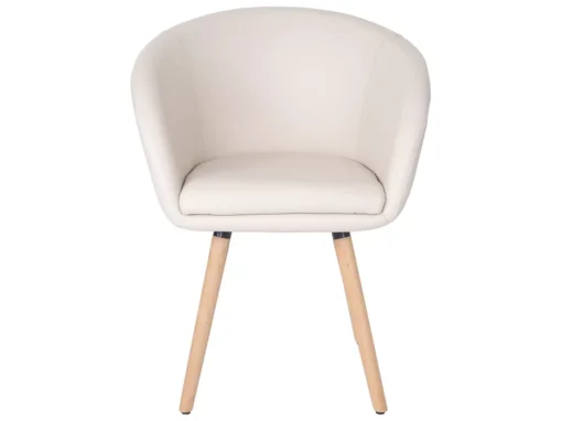 Chaise De Salle à Manger Vaasa T633,similicuir, Crème -Meilleur Meubles Magasin chaise 24422647