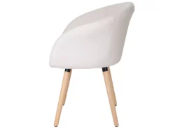 Chaise De Salle à Manger Vaasa T633,similicuir, Crème -Meilleur Meubles Magasin chaise 24422649