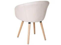Chaise De Salle à Manger Vaasa T633,similicuir, Crème -Meilleur Meubles Magasin chaise 24422651