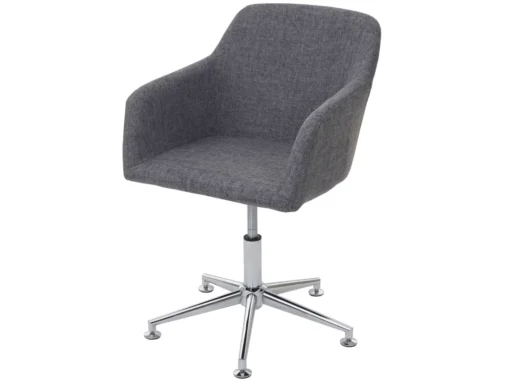 Chaise De Salle à Manger MCW-A74,tissu, Gris -Meilleur Meubles Magasin chaise 24425365