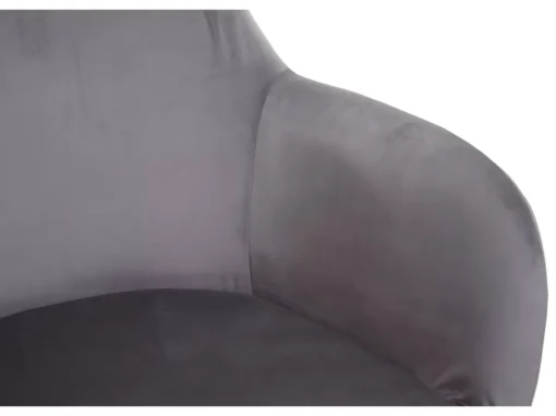 Chaise De Salle à Manger MCW-F18 (lot De 2),velours Gris, Pieds Dorés -Meilleur Meubles Magasin chaise 24425455
