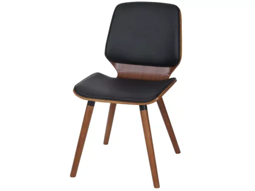 Chaise De Salle à Manger MCW-B16 (lot De 2),similicuir Noir -Meilleur Meubles Magasin chaise 24434089