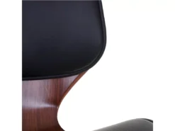 Chaise De Salle à Manger MCW-B16 (lot De 2),similicuir Noir -Meilleur Meubles Magasin chaise 24434095