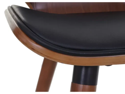 Chaise De Salle à Manger MCW-B16 (lot De 2),similicuir Noir -Meilleur Meubles Magasin chaise 24434097