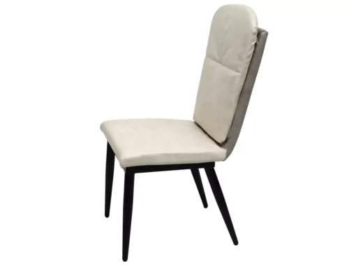 Chaise De Salle à Manger MCW-G42 (lot De 2),similicuir, Gris Crème -Meilleur Meubles Magasin chaise 24435085