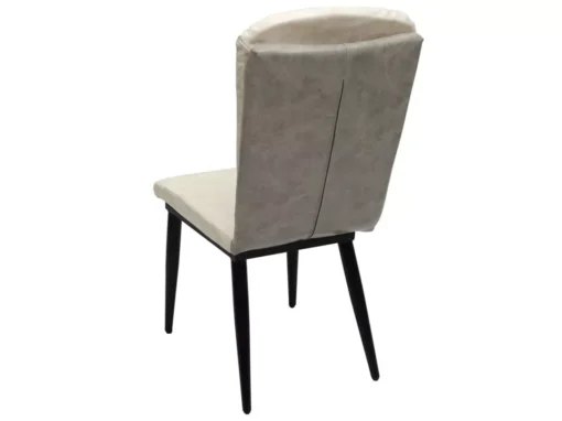 Chaise De Salle à Manger MCW-G42 (lot De 2),similicuir, Gris Crème -Meilleur Meubles Magasin chaise 24435087
