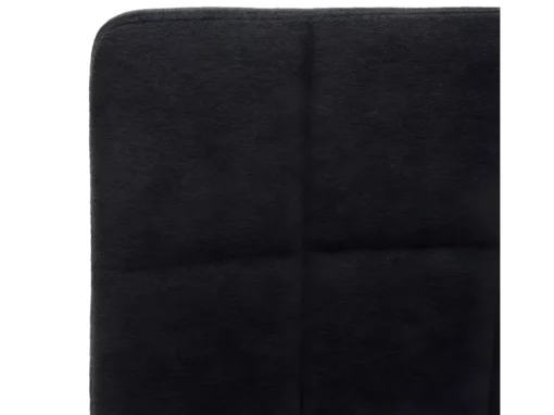 Chaise De Salle à Manger Cadiz II (lot De 2),tissu/textile Gris Foncé, Pied Noir -Meilleur Meubles Magasin chaise 24435185