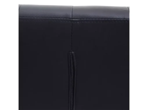 Chaise De Salle à Manger MCW-H42,similicuir Noir, Pied Chromé -Meilleur Meubles Magasin chaise 24435465