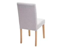 Chaise De Salle à Manger Littau (lot De 6),textile, Crème-beige, Pieds Clairs -Meilleur Meubles Magasin chaise 24435869