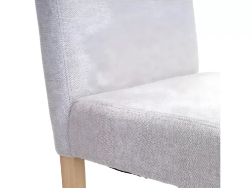 Chaise De Salle à Manger Littau (lot De 6),textile, Crème-beige, Pieds Clairs -Meilleur Meubles Magasin chaise 24435873