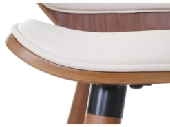 Chaise De Salle à Manger MCW-B16 (lot De 2),similicuir Crème -Meilleur Meubles Magasin chaise 24436037