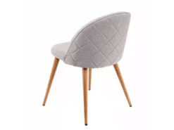 Chaise De Salle à Manger MCW-D53 (lot De 4),gris Clair -Meilleur Meubles Magasin chaise 24436591
