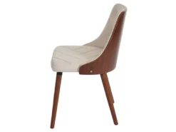Chaise De Salle à Manger MCW-A75 (lot De 2),similicuir, Crème -Meilleur Meubles Magasin chaise 24436651