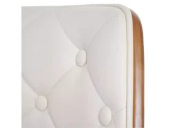 Chaise De Salle à Manger MCW-A75 (lot De 2),similicuir, Crème -Meilleur Meubles Magasin chaise 24436655