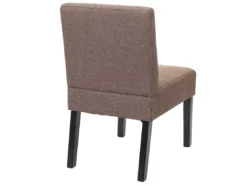 Chaise De Salle à Manger MCW-F61 (lot De 2),marron -Meilleur Meubles Magasin chaise 24458719
