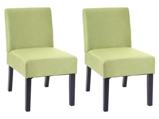 Chaise De Salle à Manger MCW-F61 (lot De 2),vert -Meilleur Meubles Magasin chaise 24458729