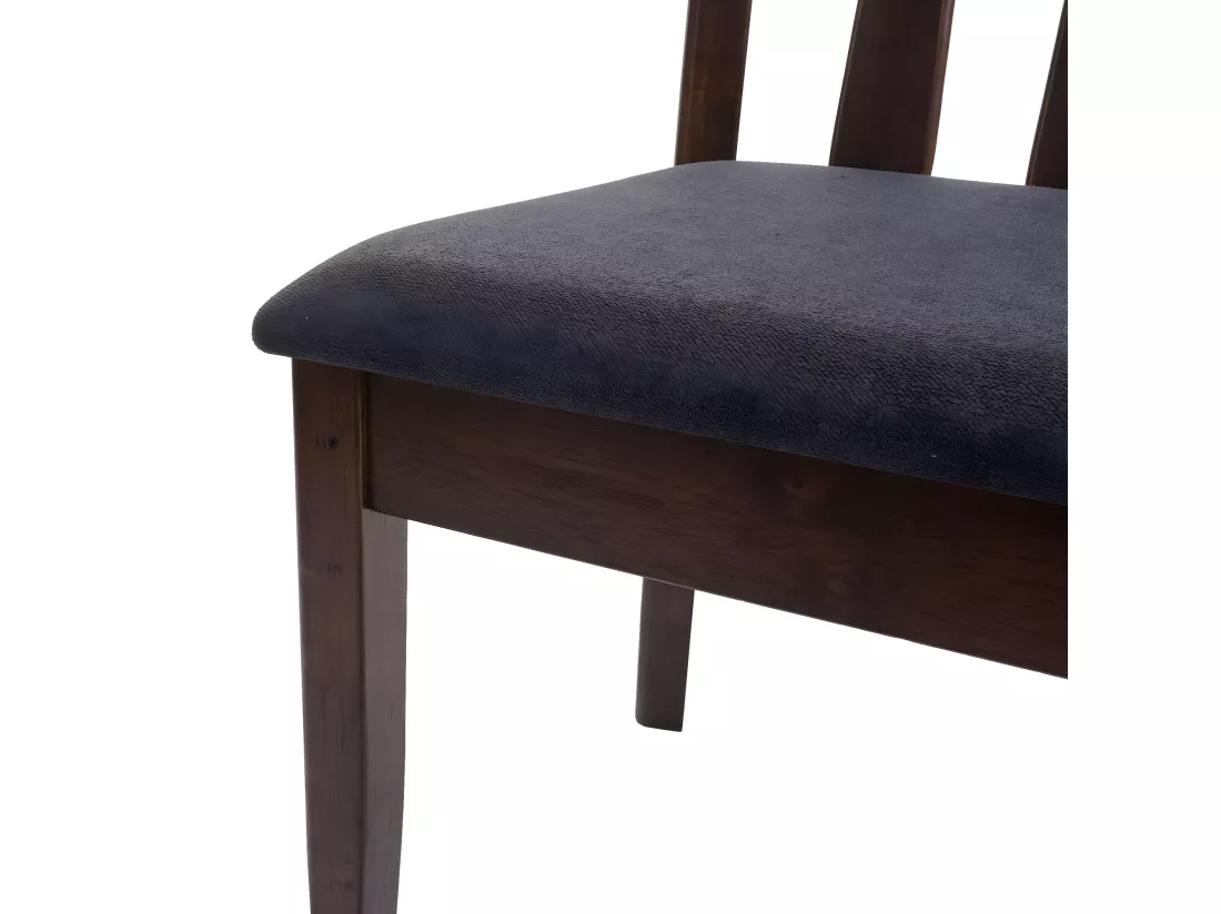 Chaise De Salle à Manger MCW-G46 (lot De 2),cadre Foncé, Gris Foncé 7 Chaise De Salle à Manger MCW-G46 (lot De 2),cadre Foncé, Gris Foncé – Image 5