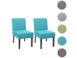 Chaise De Salle à Manger MCW-F61 (lot De 2),pétrole -Meilleur Meubles Magasin chaise 24459021