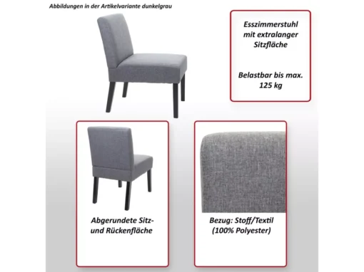 Chaise De Salle à Manger MCW-F61 (lot De 2),pétrole -Meilleur Meubles Magasin chaise 24459023