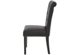 Chaise De Salle à Manger Chesterfield II (lot De 2),similicuir Brun Foncé, Pieds Foncés 16 Chaise De Salle à Manger Chesterfield II (lot De 2),similicuir Brun Foncé, Pieds Foncés -Meilleur Meubles Magasin chaise 24459035