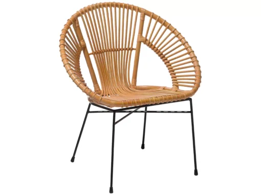 Chaise En Rotin Clair SARITA -Meilleur Meubles Magasin chaise 24512143