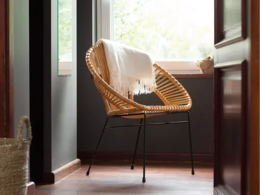 Chaise En Rotin Clair SARITA -Meilleur Meubles Magasin chaise 24512145