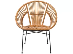 Chaise En Rotin Clair SARITA -Meilleur Meubles Magasin chaise 24512149