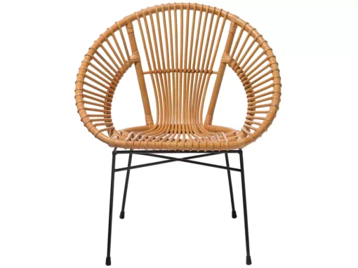Chaise En Rotin Clair SARITA -Meilleur Meubles Magasin chaise 24512149