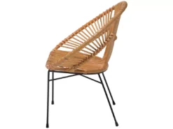 Chaise En Rotin Clair SARITA -Meilleur Meubles Magasin chaise 24512159