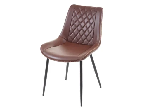 Chaise De Salle à Manger MCW-E56 (lot De 2),similicuir, Marron -Meilleur Meubles Magasin chaise 24545733