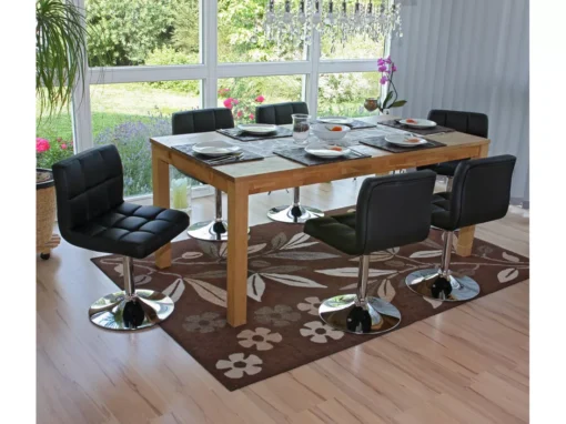 Chaise De Salle à Manger Cadiz (lot De 6),noir -Meilleur Meubles Magasin chaise 24545777