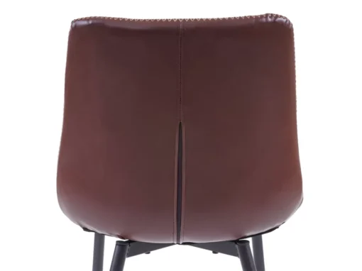 Chaise De Salle à Manger MCW-E56 (lot De 6),similicuir, Marron -Meilleur Meubles Magasin chaise 24546417