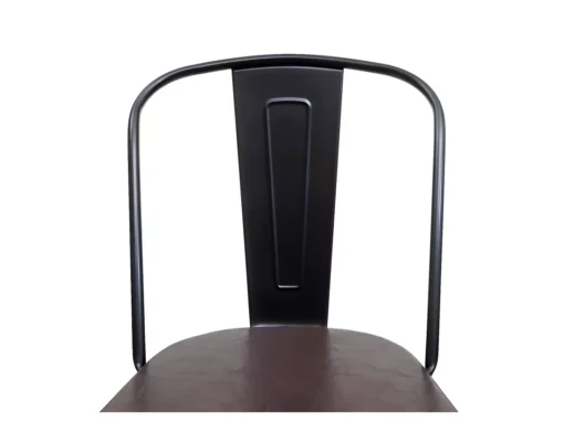 Chaise De Salle à Manger MCW-H10e (lot De 4),noir-marron -Meilleur Meubles Magasin chaise 24546563