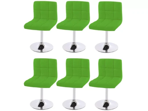 Chaise De Salle à Manger Cadiz (lot De 6), Vert -Meilleur Meubles Magasin chaise 24546619