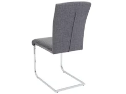 Chaise De Salle à Manger MCW-F36 (lot De 2),tissu, Gris -Meilleur Meubles Magasin chaise 24546999