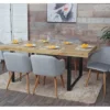 Chaise De Salle à Manger MCW-D71 (lot De 6),velours Gris Clair -Meilleur Meubles Magasin chaise 24550631