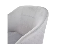 Chaise De Salle à Manger MCW-D71 (lot De 6),velours Gris Clair -Meilleur Meubles Magasin chaise 24550641