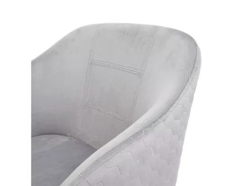 Chaise De Salle à Manger MCW-D71 (lot De 6),velours Gris Clair -Meilleur Meubles Magasin chaise 24550641