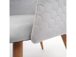 Chaise De Salle à Manger MCW-D71 (lot De 6),velours Gris Clair -Meilleur Meubles Magasin chaise 24550643