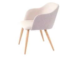 Chaise De Salle à Manger MCW-D71 (lot De 2),couleur Crème-beige -Meilleur Meubles Magasin chaise 24550941