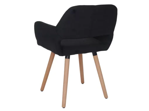 Chaise De Salle à Manger MCW-A50 II,tissu, Noir -Meilleur Meubles Magasin chaise 24551635