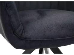 Chaise De Salle à Manger MCW-H73 (lot De 6),gris Foncé -Meilleur Meubles Magasin chaise 24551723
