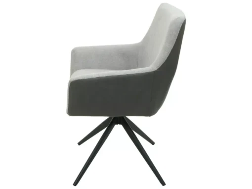 Chaise De Salle à Manger MCW-L91 (lot De 2),gris Clair Similicuir Gris Foncé -Meilleur Meubles Magasin chaise 24551827