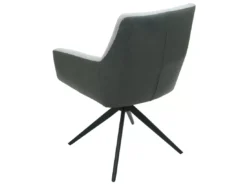 Chaise De Salle à Manger MCW-L91 (lot De 2),gris Clair Similicuir Gris Foncé -Meilleur Meubles Magasin chaise 24551829