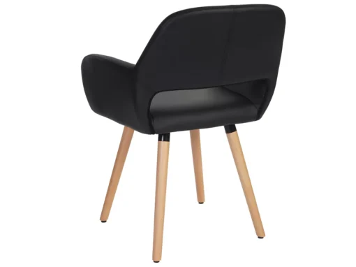 Chaise De Salle à Manger MCW-A50 II,similicuir, Noir -Meilleur Meubles Magasin chaise 24552263
