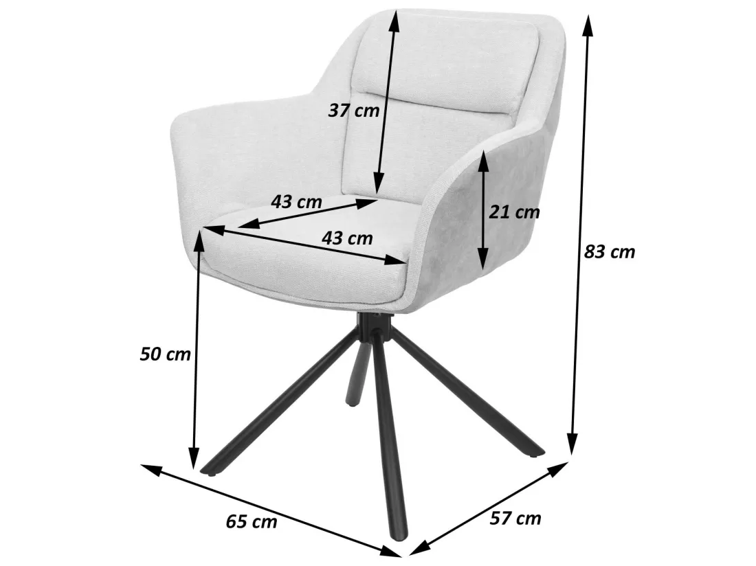 Chaise De Salle à Manger MCW-K33 (lot De 6),similicuir, Marron-marron Foncé 5 Chaise De Salle à Manger MCW-K33 (lot De 6),similicuir, Marron-marron Foncé – Image 3
