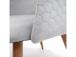 Chaise De Salle à Manger MCW-D71 (lot De 2),velours Gris Clair -Meilleur Meubles Magasin chaise 24552461